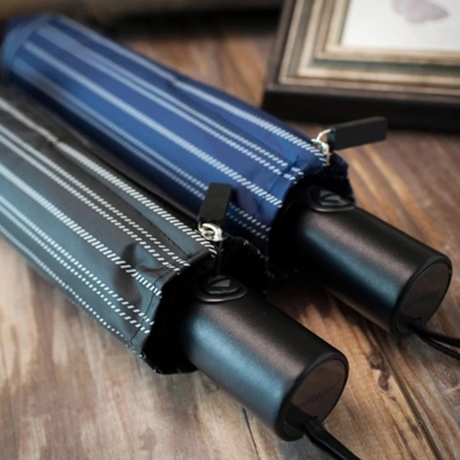 Большой полосатый Anti UV книги по искусству NY Umberlla дождь для женщин Floding автоматический Umberlla мужчин ветрозащитный Защита от солнца