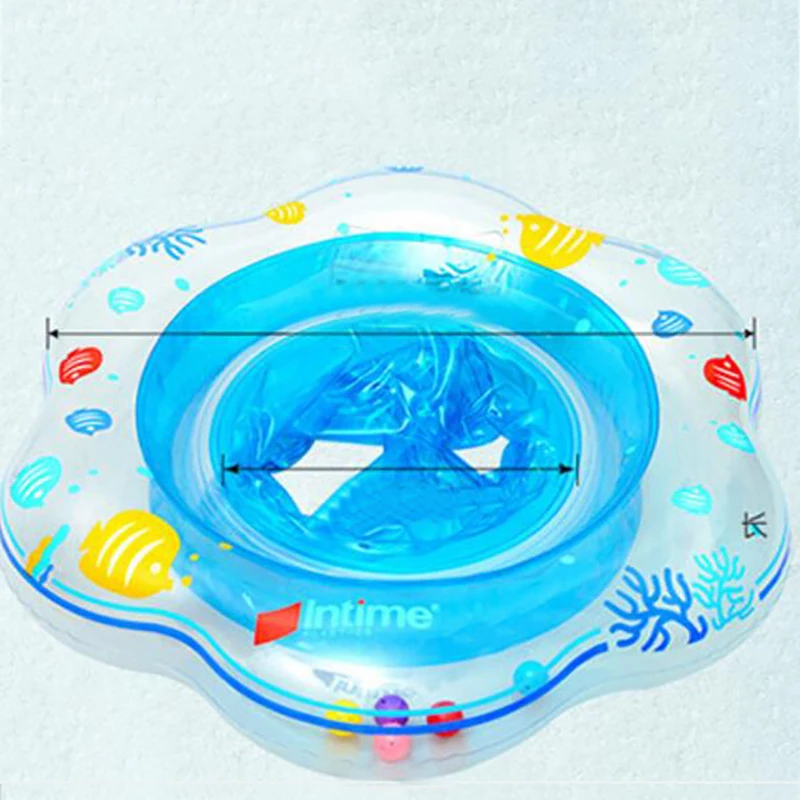 Плавательный круг для детей 1 шт. Детские двойные подушки безопасности Плавающий надувной плот кольца игрушки 2018 плавание ming надувные