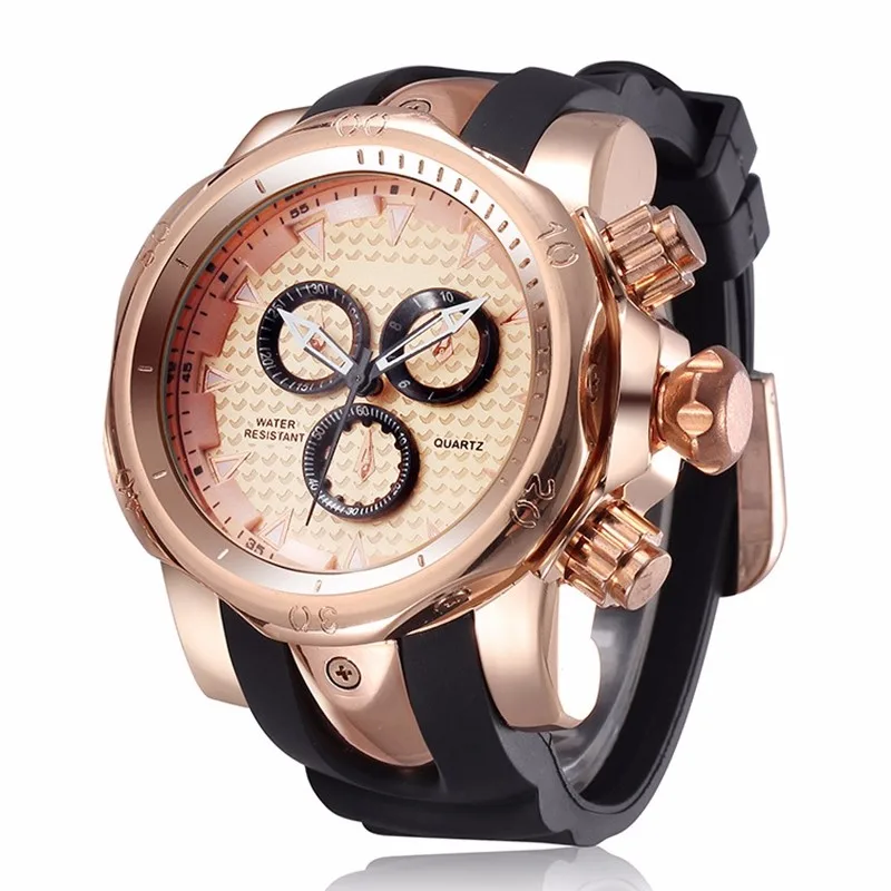 

New Fashion Men's Quartz Sport Military Watches Army Casual Watch Montre Leather Strap Male Clock Homme Reloj 2017