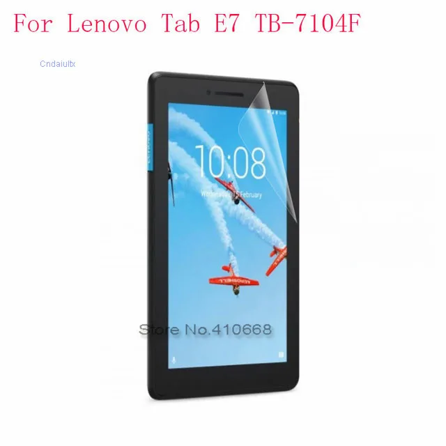 Матовая Глянцевая Антибликовая Защитная пленка для Lenovo TAB E10 10 1 дюйма/E8 8 дюймов/E7 7