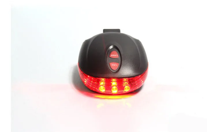 Светильник велосипедная задняя 2 лазера 3 светодиодный ных лампы|tail light bicycle|led rear