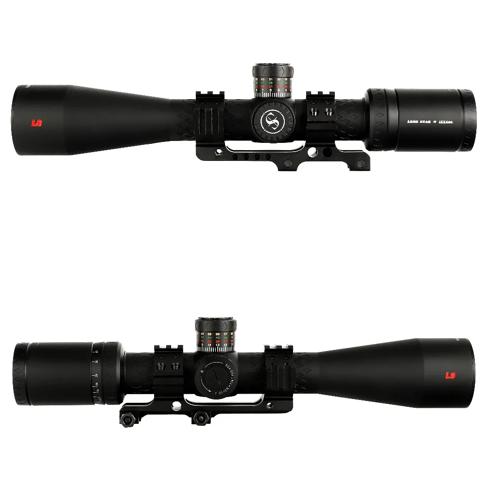 Снайпер LS15X50 Riflescope практические высококлассные тактические прицелы для винтовки и воздушного увеличения 15x SFP области большой объектив