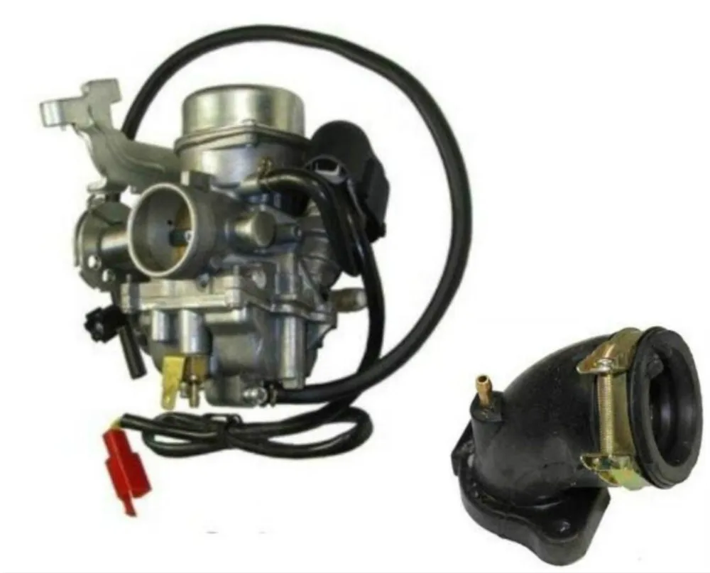 260CC манко TALON карбюратор LINHAI 260CC CARB+ Впускной ATV BIGHORN линьхай UTV OFF ROAD CARB 259CC CARBRATOR+ впускной коллектор