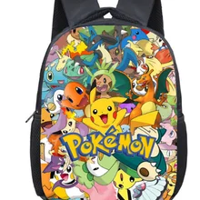 12 дюймов Покемон Haunter Иви сумки для детского сада, школы плюшевые детские носки для малышей Детская сумка-рюкзак подарок