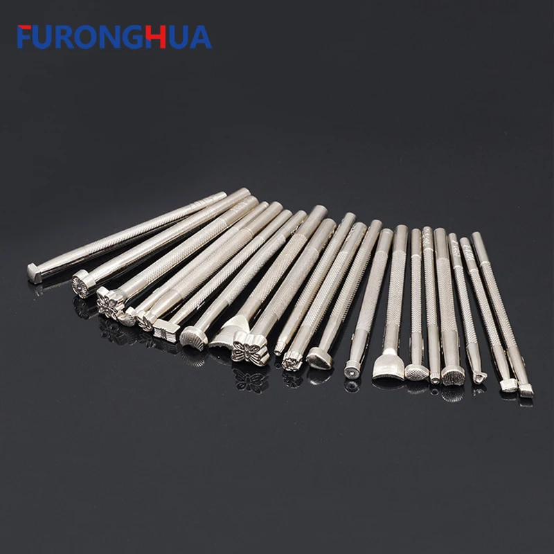 

20PCS/set New Leather Tools Working Saddle Making Set Carving Craft Stamps Punch DIY