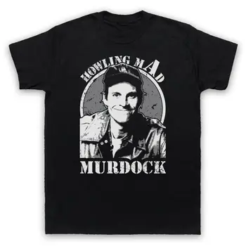 

HOWLING MAD MURDOCK THE A TEAM ACTION TV UNOFFICIAL ADULTS & T-SHIRT