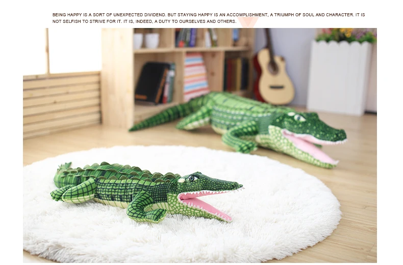 105/165 см мягкие животные настоящая жизнь Аллигатор плюшевые игрушки игрушечные крокодилы Kawaii ceatory подушка для детей день рождения Gifti