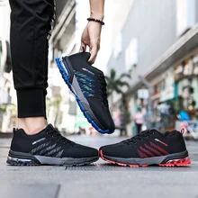 

2018 New Men Sneakers Summer Mesh Shoes Men Footwear Fashion Breathable Lace up Flats Casual Shoes Fly Weave