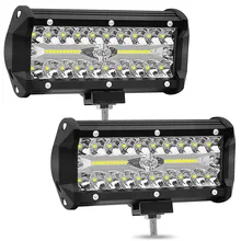 Car 12V 24V LED Spotlight Fog Light Driving Off-road LED Work Lights jeep Toyota SUV Trucks Led Headlights