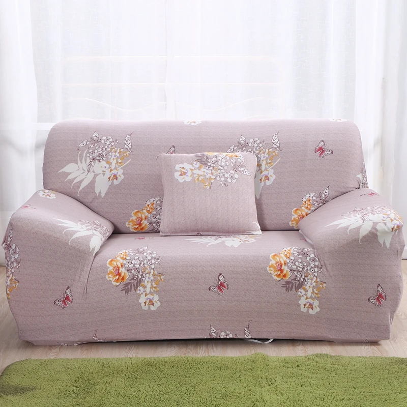 Пыленепроницаемый Чехол для дивана эластичный Полный Чехол Европейская Комбинированная ткань диванная подушка нескользящий Универсальный чехол для дивана на двоих