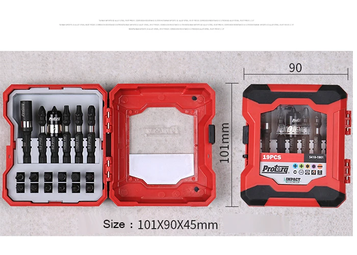 19 шт. набор магнитных длинных шестигранных крестовая отвертка набор электрических отверток