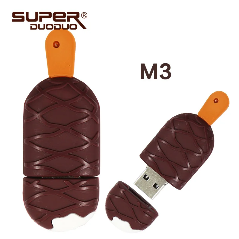 Delicous usb в виде мороженого в коробке sub Флеш накопитель 16 Гб флэш-накопитель крошечный ключ usb 32gb U диск Флешка как подарки для девочек флеш-накопитель для ПК