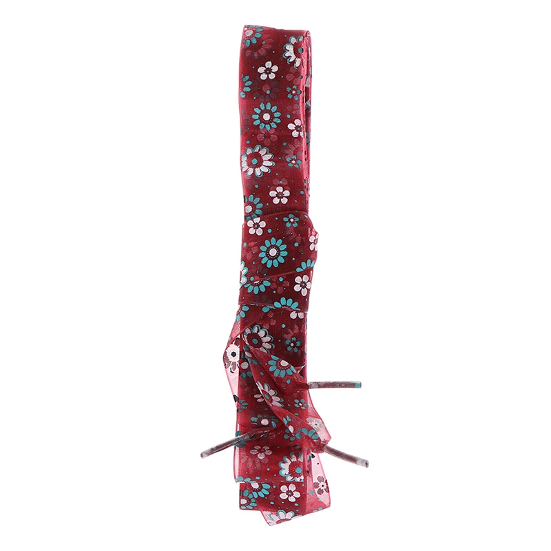 Red wine Velishy/Новинка; Лидер продаж; 1 пара модных ультратонких прозрачных ботинок длиной 120 см; кроссовки со шнуровкой и принтом; спортивная обувь с кружевом - Цвет: Red wine