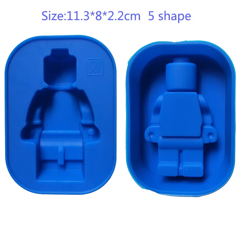 12 стилей лего кирпичные блоки формы для торта Звездные войны лоток для льда Силиконовые формы для шоколадных конфет X-Wing лоток для льда помадные формы - Цвет: 5 shape