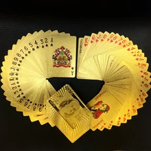 1 шт. упаковка карточек для игры в долларах с деревянной коробкой в водонепроницаемой коллекции прочный креативный индивидуальный полноцветный PETpoker для подарка