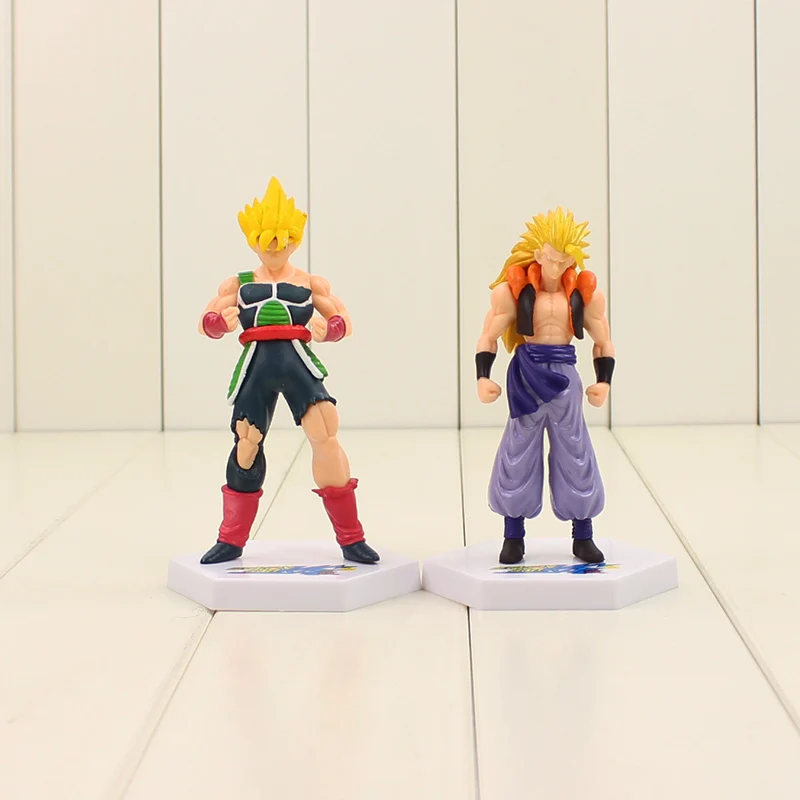 10-14 см 6 шт./лот Dragon Ball Z Super Saiyan Son Goku Vegeta Frieza Piccolo Cell Beerus ПВХ фигурка Модель Коллекция игрушек