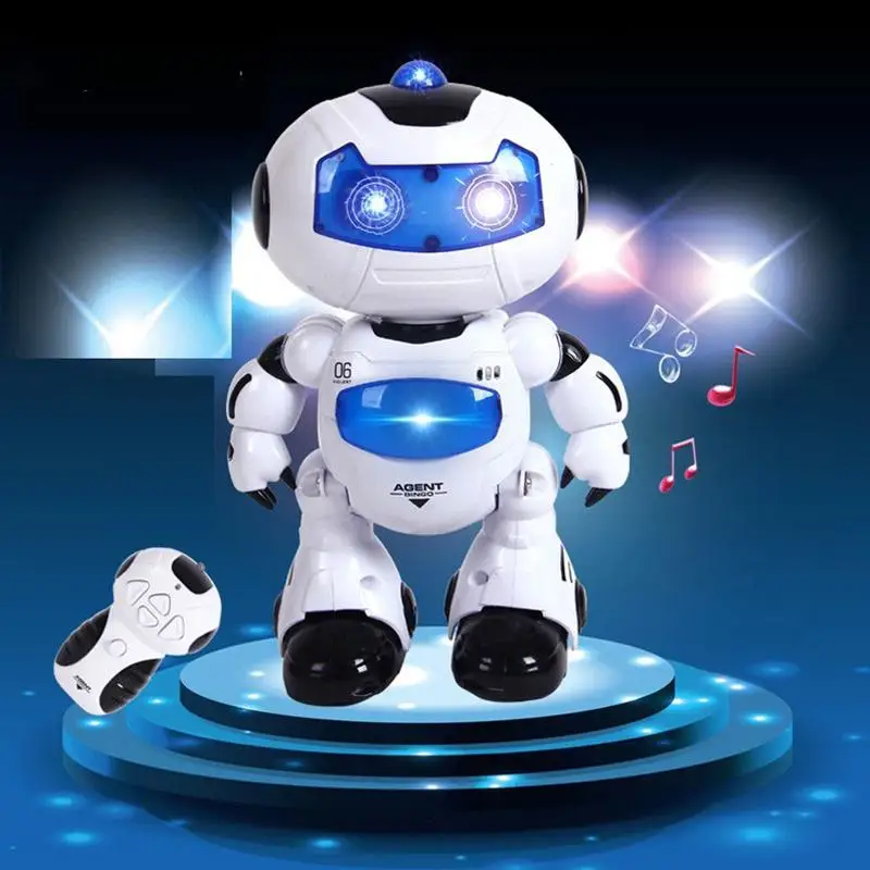 RC Robot Toy Remote Control Musical Electronic Toy Walk Dance