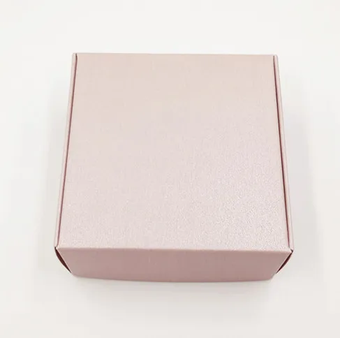 20 шт 65*65*30 мм Натуральная коричневая крафт-бумага маленькая коробка для упаковки подарка картонная бумага доска Свадьба& Рождественская вечеринка поставки Коробки - Цвет: Lilac colour