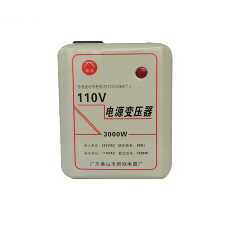 

Transformer, AC 220V to AC110V, 3000W Power Converter