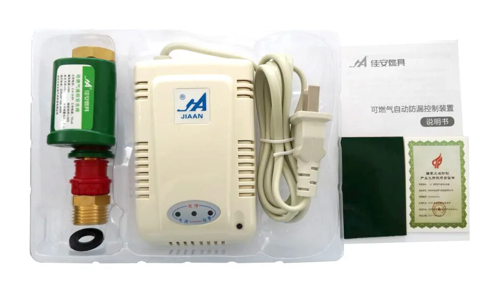 Безопасности системы сигнализации JA 8302 утечки газа клапан Беспроводной Термальность детектор утечки сигнализации набор бытовой