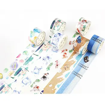 

1.5cm X 7m Japanese-style Summer washi tape diy Diary deco paper tape masking tape kawaii stationery scrapbooking sticker