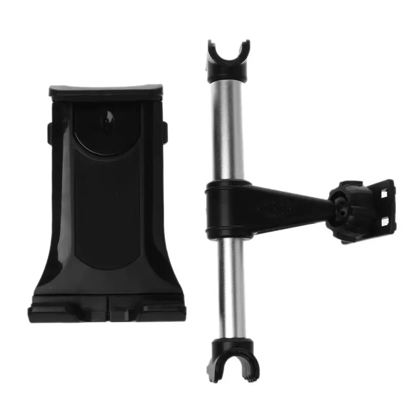 Держатель для телефона автомобильный подголовник крепление на 360 градусов вращение Регулируемая Задняя Надпись для клумбы задний кронштейн подушки для 3,"-11" телефонов планшетов