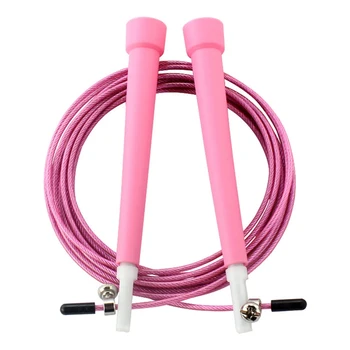 

Jump Rope Steel Wire PVC Handle Racing Jumping Ropes Body Building Fitness Outdoor Sports Accessories