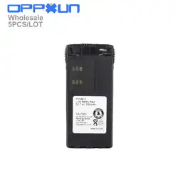 OPPXUN 5 шт. высокое качество 7,4 V 2000 мА/ч, литий-ионный аккумулятор HNN9013B HNN9013D HNN9013A Аккумулятор для Motorola HT750 HT1250 GP328 GP338