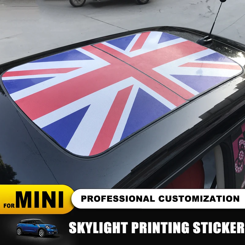 

23 Pattern Union Jack/Bear Roof Skylight Pattern Sticker For MINI COOPER F55 F56 F57 F60 R55 R56 R57 R58 R59 R60 R61 Stickers