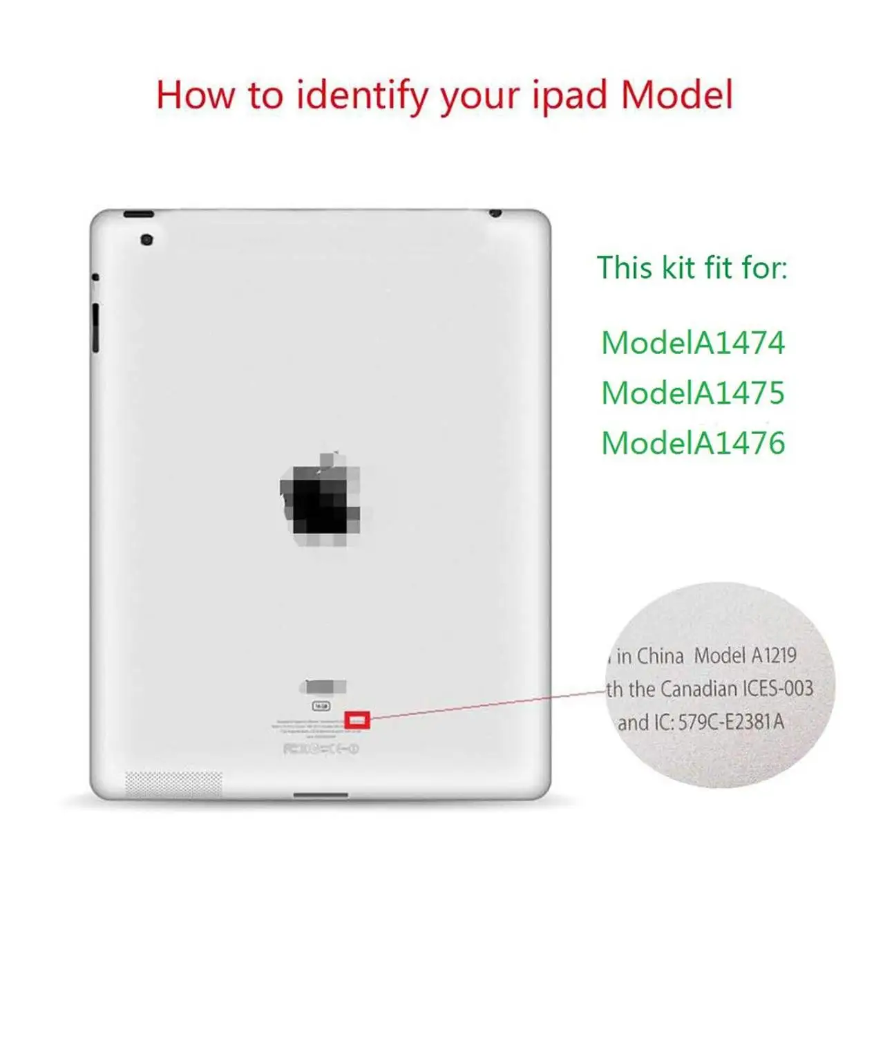 Сменный дисплей для iPad Air 1 5 A1474 A1475 A1476|ЖК-экраны и панели планшетов| |