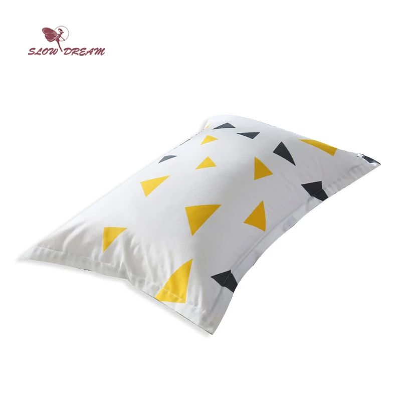 

SlowDream Decorative Pillowcase Bedding Home Pillow Cover 48X74CM Size Sleeping Pillowcase Nordic Bedroom Geometry Pillowcases
