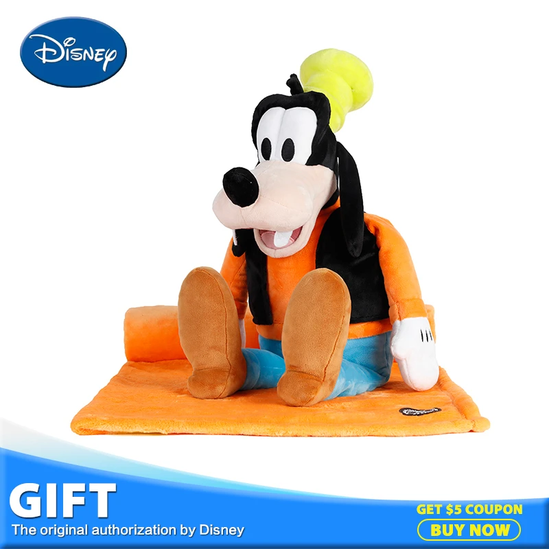 ディズニーグーフィー犬ぬいぐるみぬいぐるみおもちゃpeluches人形3で1おもちゃ 枕クッション ポータブル残り暖かい毛布子供遊ぶおもちゃ Stuffed Toys Plush Stuffed Toystoy Stuffing Aliexpress