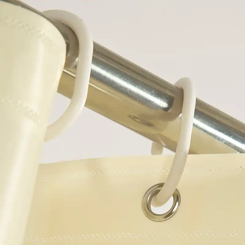 Thick Peva Shower Curtain Basic Solid Keep Warm Waterproof Mold