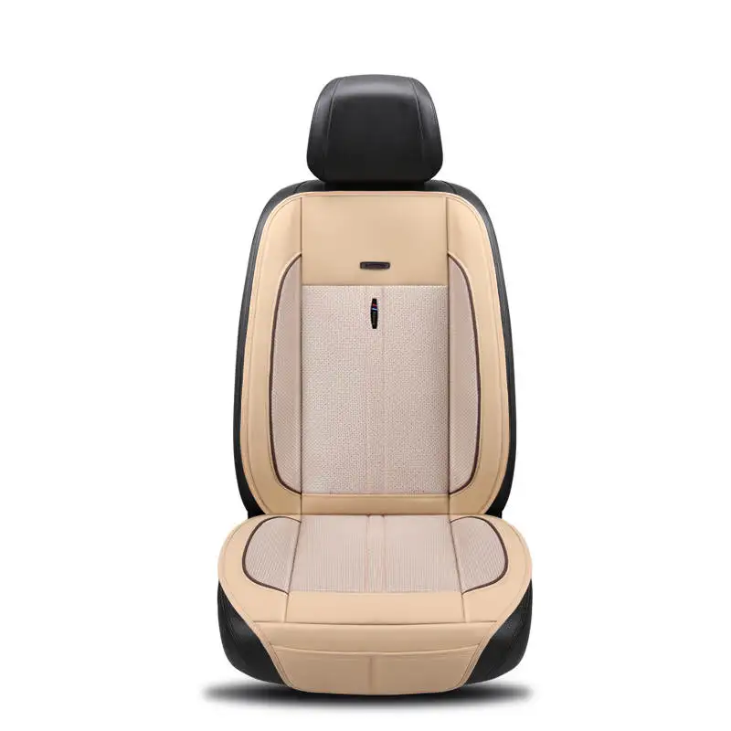 Тип вентиляционной подушки Автомобильная подушка охлаждающее сиденье воздушный вентилятор массажное сиденье кондиционер подушка - Название цвета: beige cool
