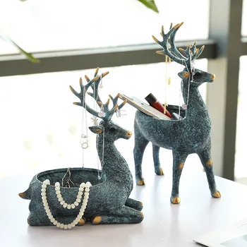 

Decoration Crafts Figurines & Miniatures, Resin crafts, Ornaments receive deer display pieces, table decoration display pieces