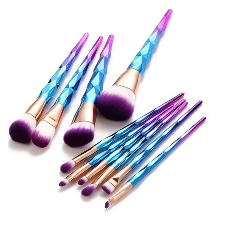 

1PCS Make Up Foundation Eyebrow Eyeliner Blush Cosmetic Concealer Brushes Nylon Hair multicolor No lint foundation brushes