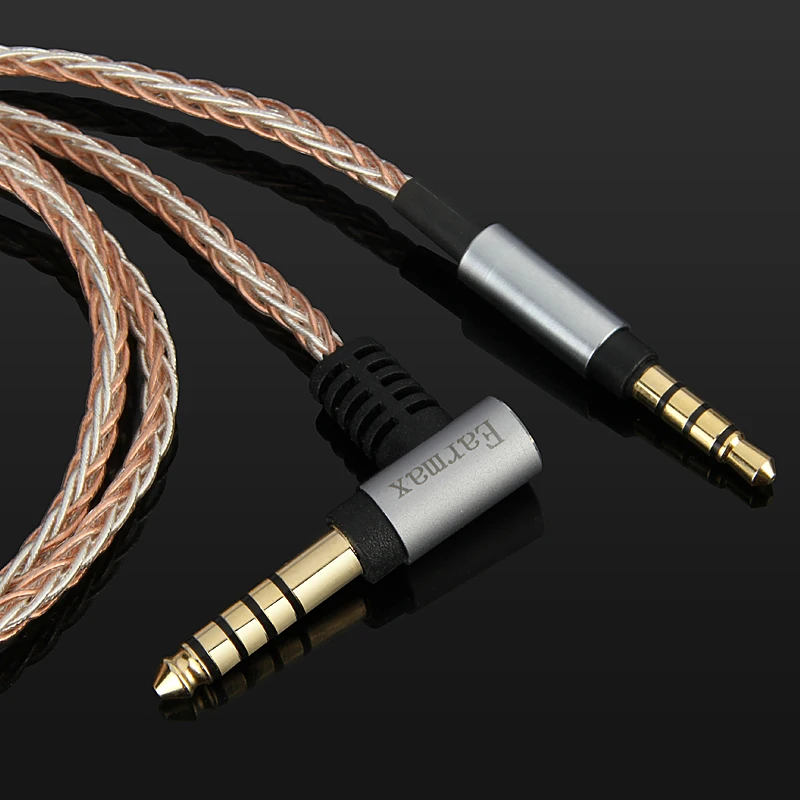4 фута/6 футов 4,4 мм обновленный сбалансированный аудио кабель для Fostex T60RP полуоткрытые обычные фазовые наушники