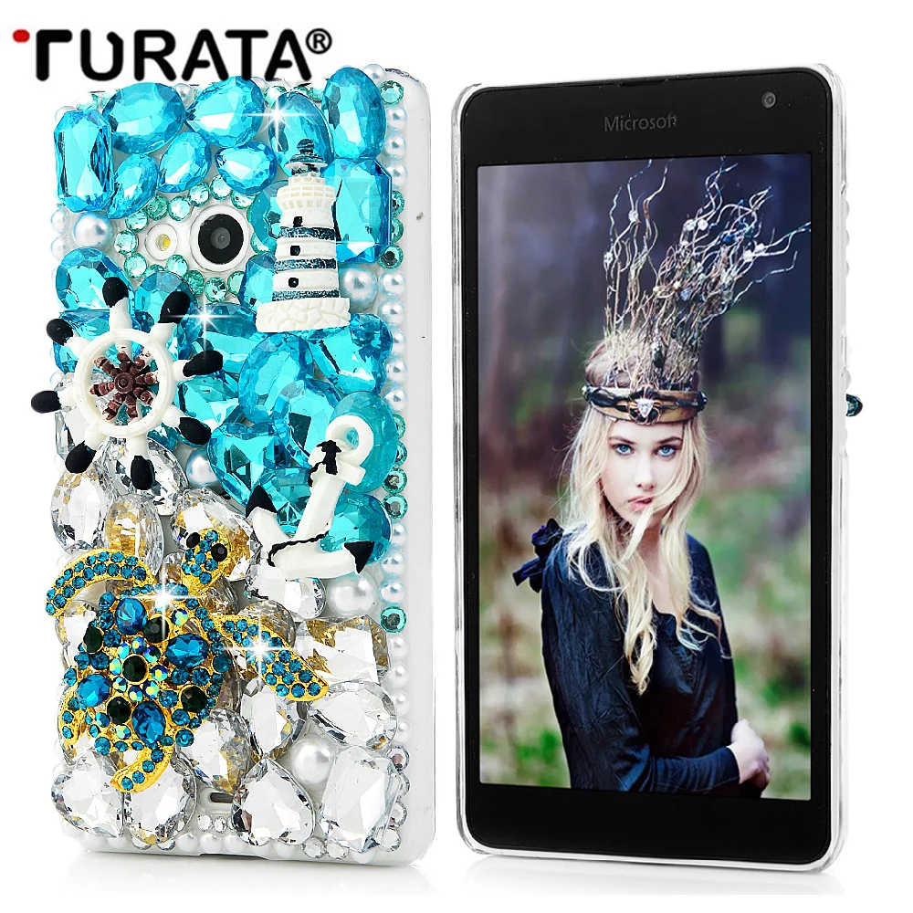 Для htc 530 с инкрустированным стразами ручной работы 3D сияющими блестками