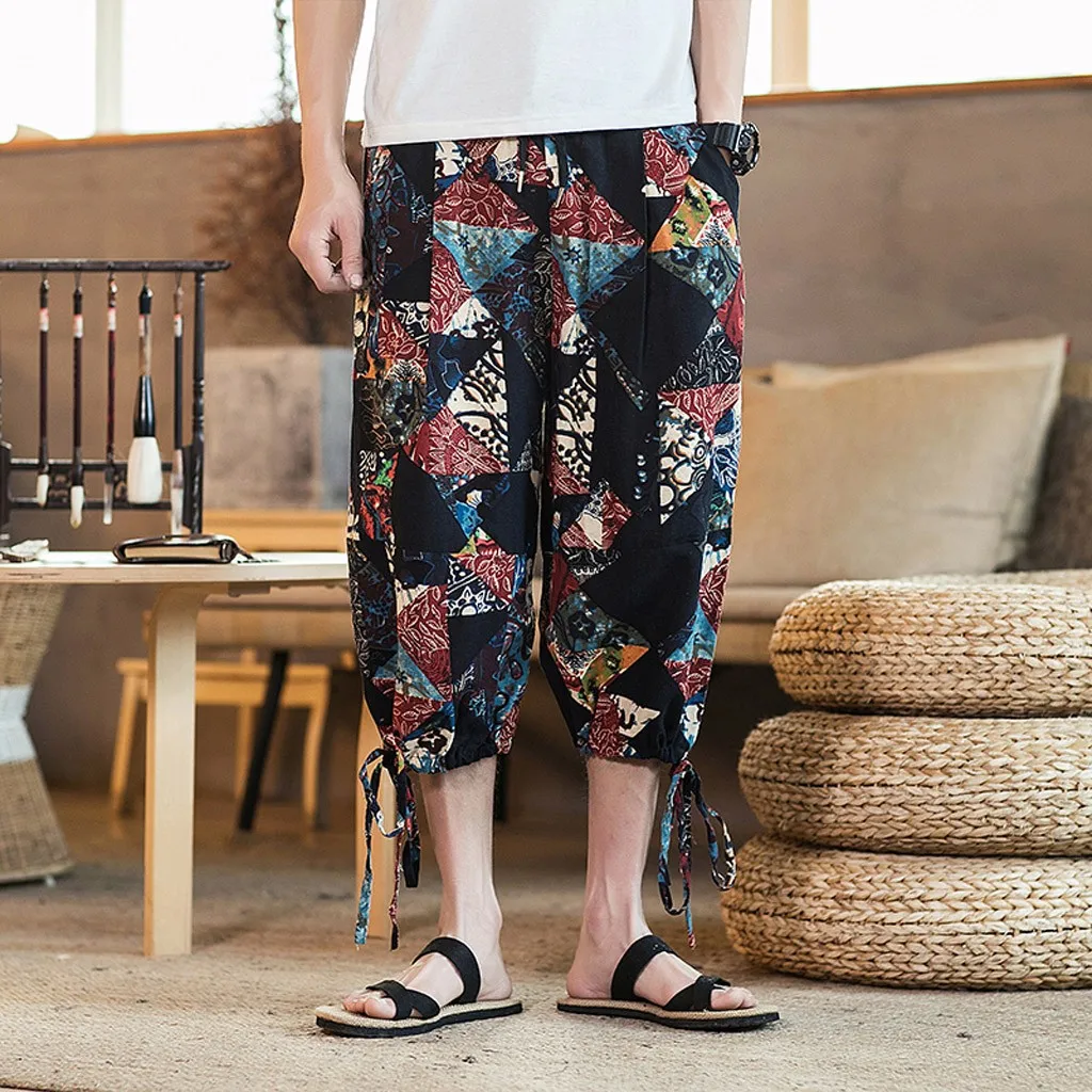 Повседневные 2019 летние популярные мужские повседневные тонкие спортивные брюки