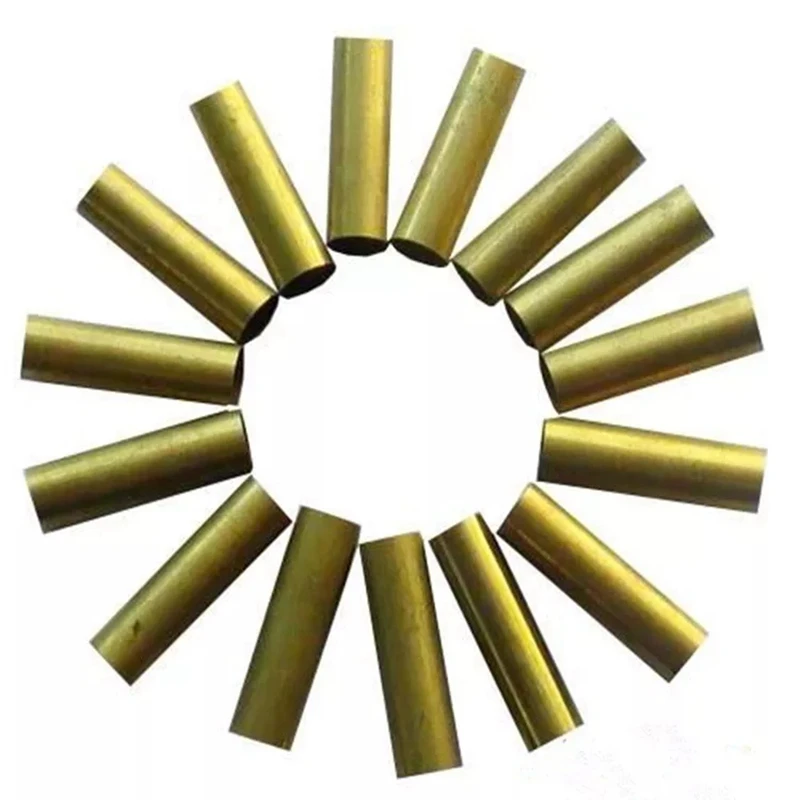 customized copper capillary straight tube brass pipe DIY material Hardware All Sizes in stock