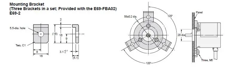 OMR E6B2-CWZ1X 300 P/R кодер 5 V DC драйвер линии Выход E6B2CWZ1X 300 Разрешение