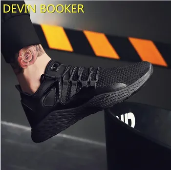 

New listing hot sale summer men net Breathable running shoes sneakers D166