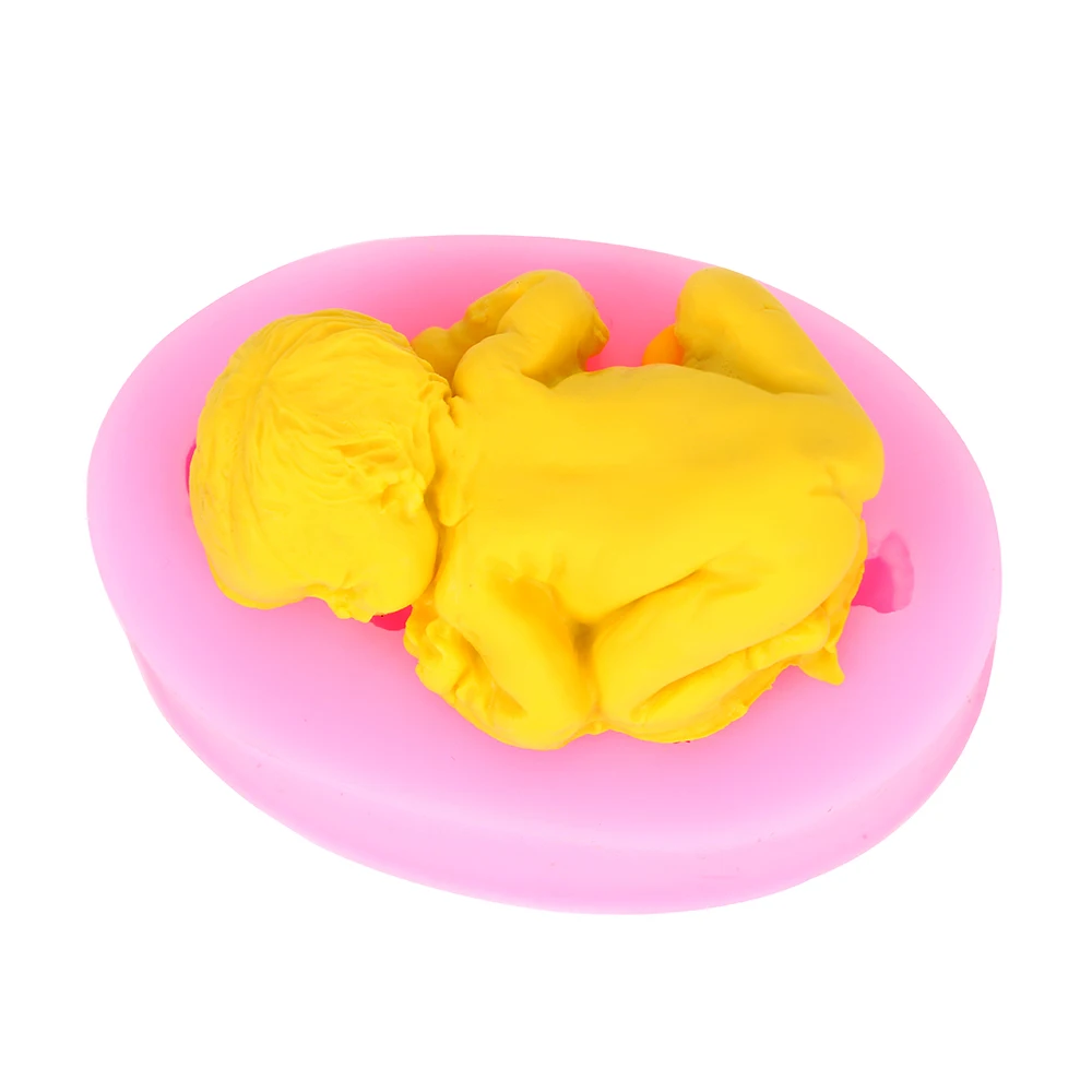 

NICEYARD 3D Sleep Baby Silicone Mold Fondant Cutter Cake Tools Chocolate Cookie Cake DIY Decorating Tools Cake Baking Mould