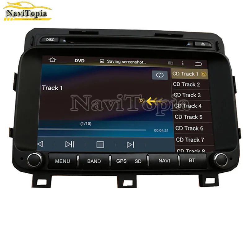 NAVITOPIA 4G ram 64G rom PX6 шесть ядер Android 9,0 автомобильный DVD gps навигатор для Kia K5 для Optima-для Kia Magentis