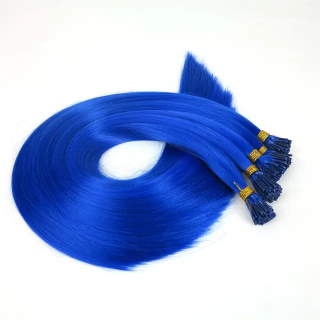 I Tip Feather Synthetic Pre Bonded Hair Extensions Luxury for Braiding 22