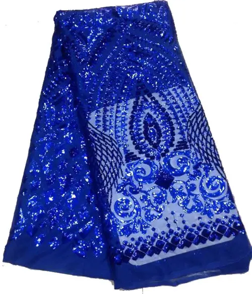 Buy 2016 new arrival African sequins lace fabric high