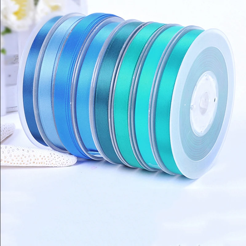 

Free shiping 3/8" double face valentine's day gift packing plain satin ribbon 9mm 20 yard impoter polyester satin ribbons