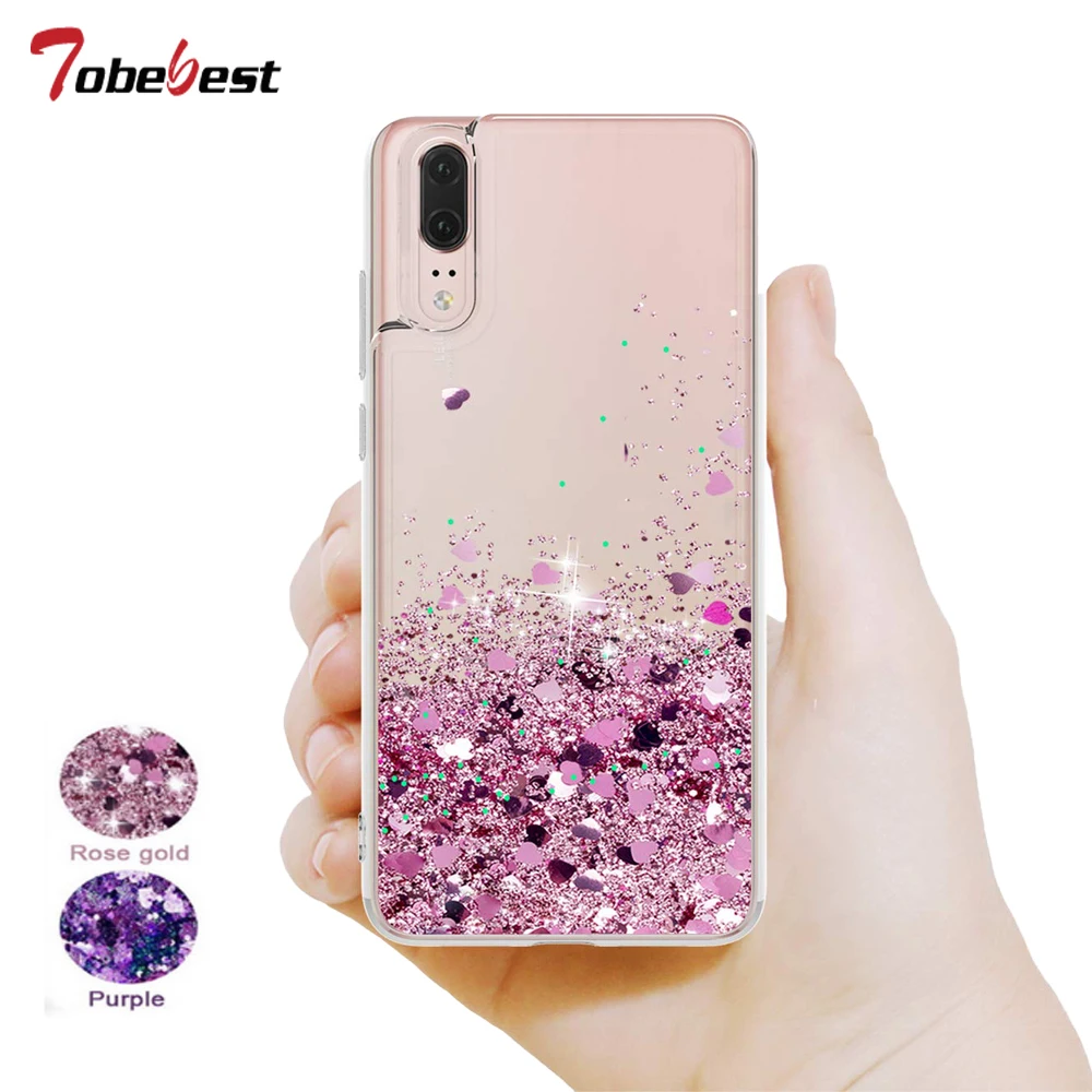 Чехол P20 с жидким блеском для Huawei Coque Pro Dynamic Quicksand Star мягкий чехол из ТПУ P20Pro Funda |