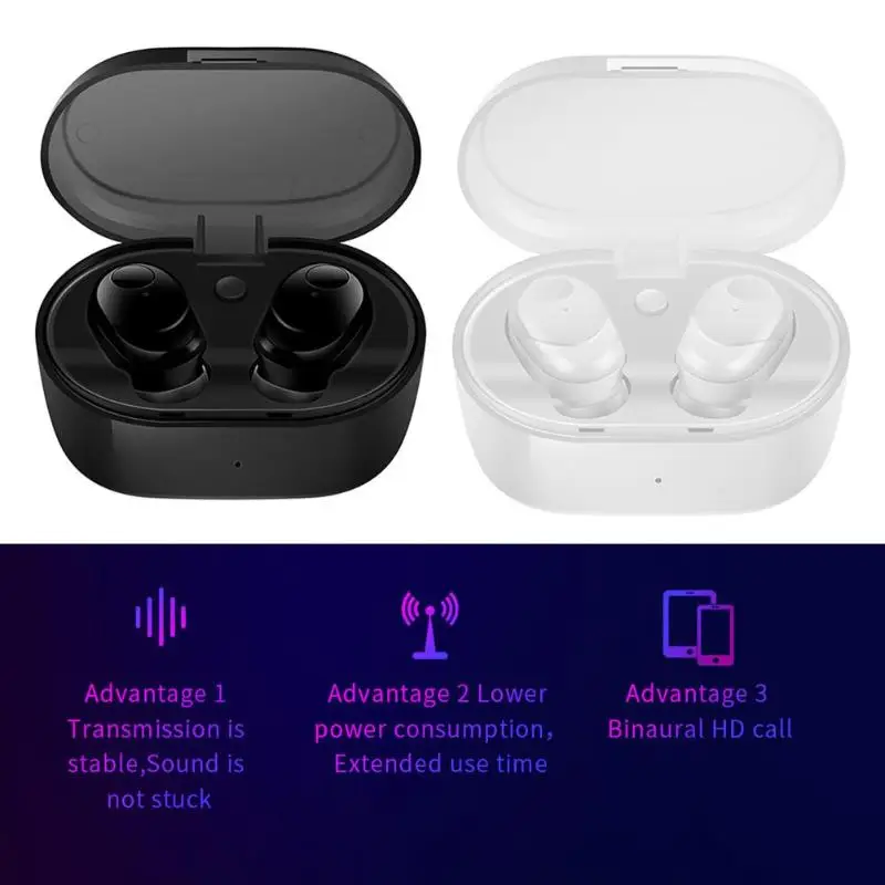 A7 TWS Smart Bluetooth 5,0 стерео наушники с низким энергопотреблением гарнитура