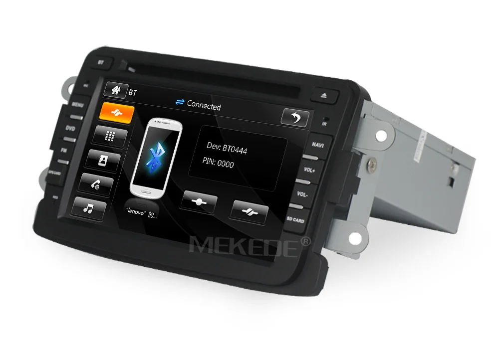 Discount Free shipping! Touch screen Car dvd player radio audio for DUSTER Captur Lada Xray 2 Logan 2 GPS Navi BT RDS free MAP MIC RDS 15